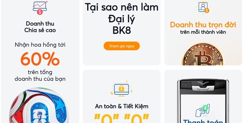 Giới thiệu về chương trình đại lý tại BK8