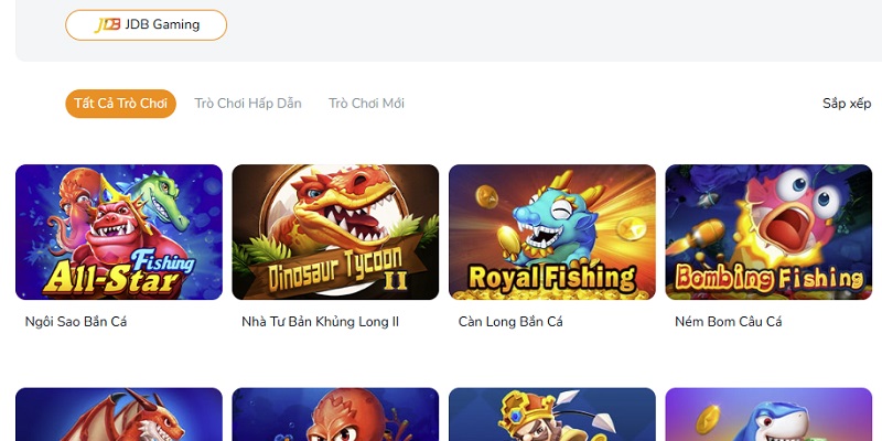 Bắn Cá JDB Gaming: Sảnh chơi đổi thưởng đình đám năm 2026