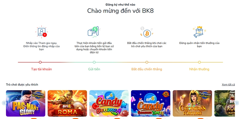 Một số lưu ý quan trọng khi đăng ký bk8