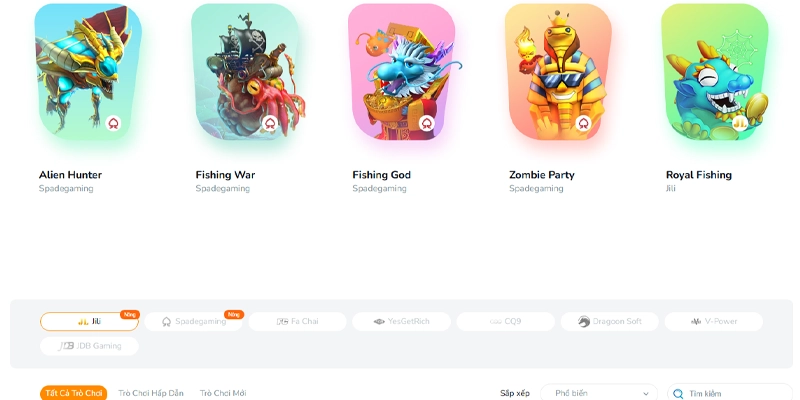 Những tựa game bắn cá hot nhất tại nhà cái bk8