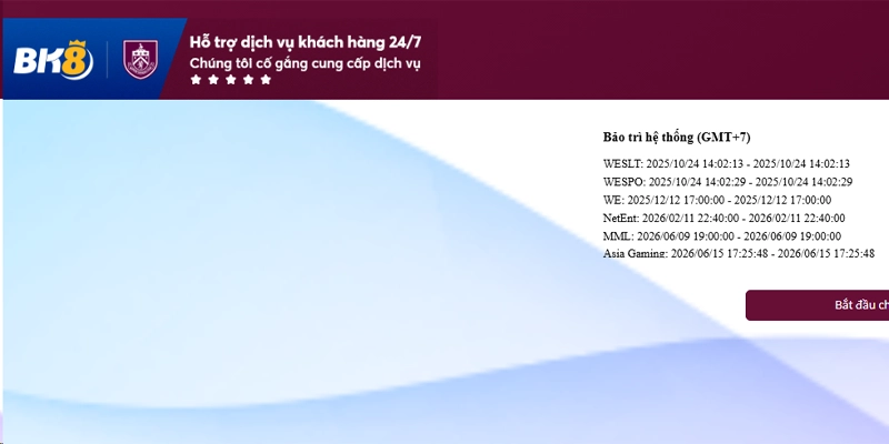 Ưu điểm của các kênh liên hệ BK8