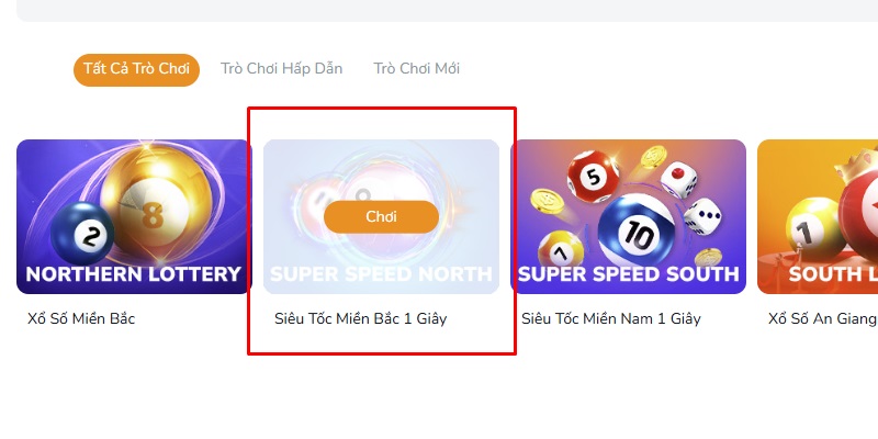 Xổ Số Siêu Tốc 1s