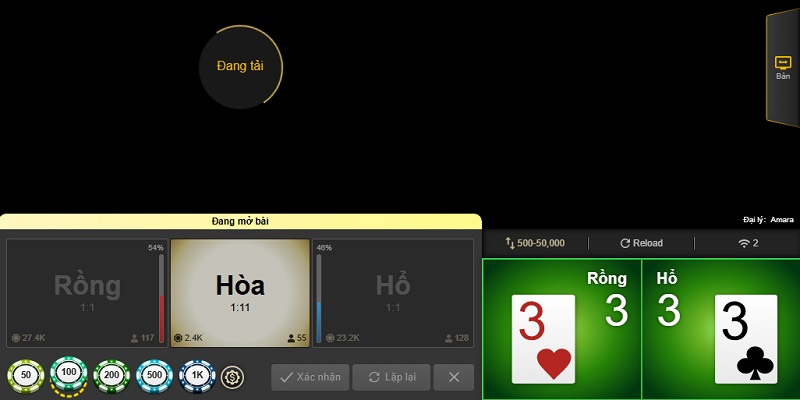 game Rồng Hổ
